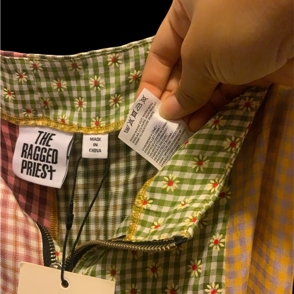 The Ragged Priest Multicolor Patchwork Pants - Picture 7 of 9